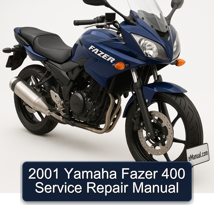 2001 Yamaha Fazer 400 Manual de servicio y reparación