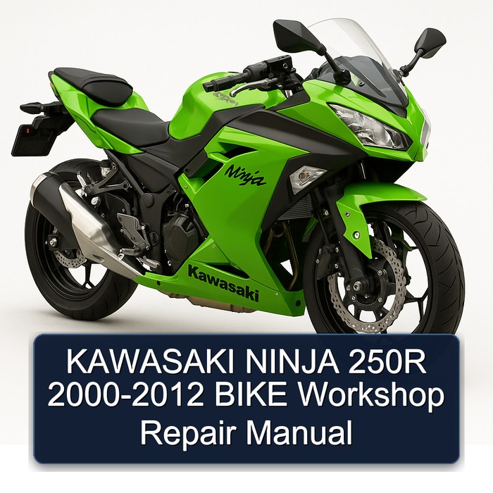 KAWASAKI NINJA 250R 2000-2012 BIKE Workshop Repair Manual