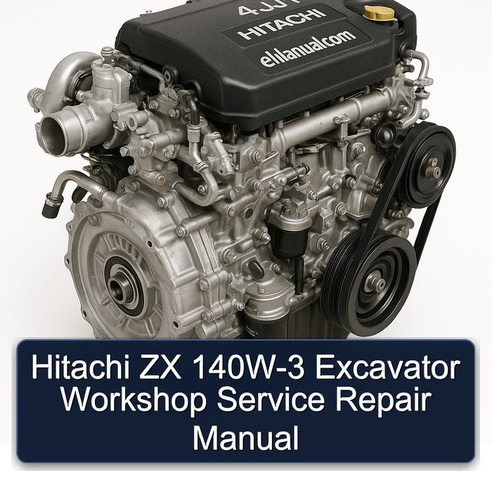 Hitachi ZX 140W-3 Excavator Workshop Manual de servicio y reparación