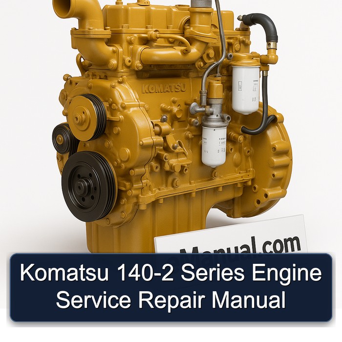 Komatsu 140-2 Series Engine Manual de servicio y reparación