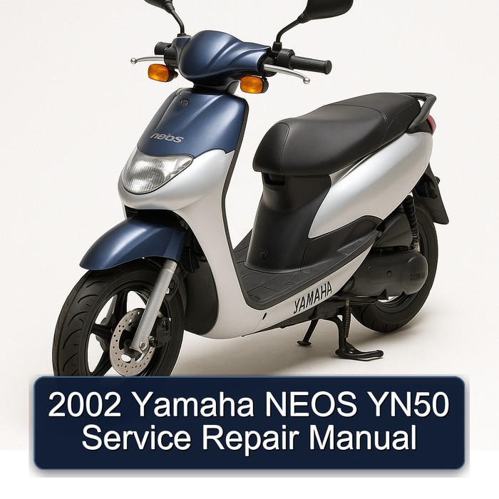 2002 Yamaha NEOS YN50 Service Repair Manual 
