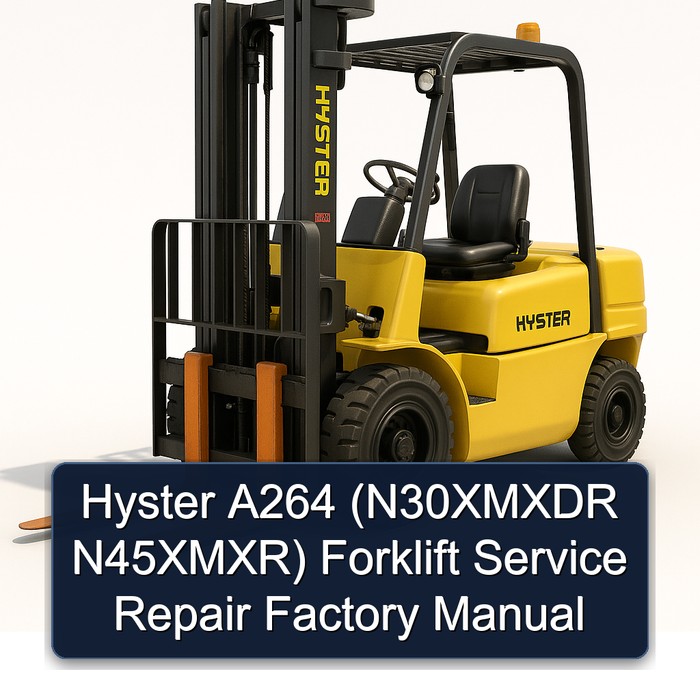 Hyster A264 (N30XMXDR N45XMXR) Gabelstaplerservice-Reparaturhandbuch