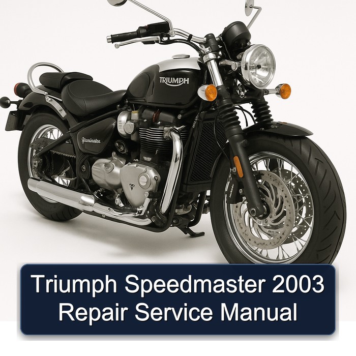 Triumph Speedmaster 2003 Repair Service Manual