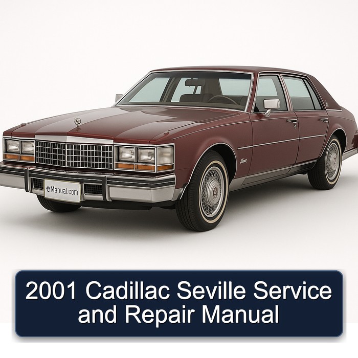 2001 Cadillac Seville Manual de servicio y reparación