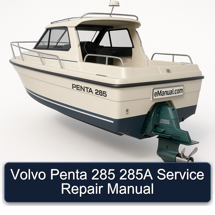 Volvo Penta 285 285A Service Repair Manual
