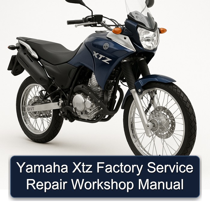 Yamaha Xtz Factory Service Repair Workshop Manual