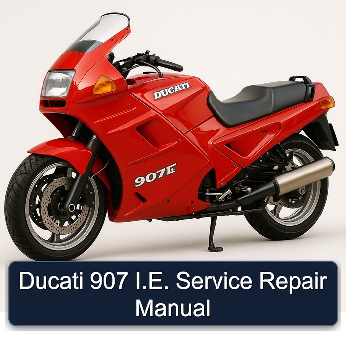 Ducati 907 I.E. Manual de servicio y reparación