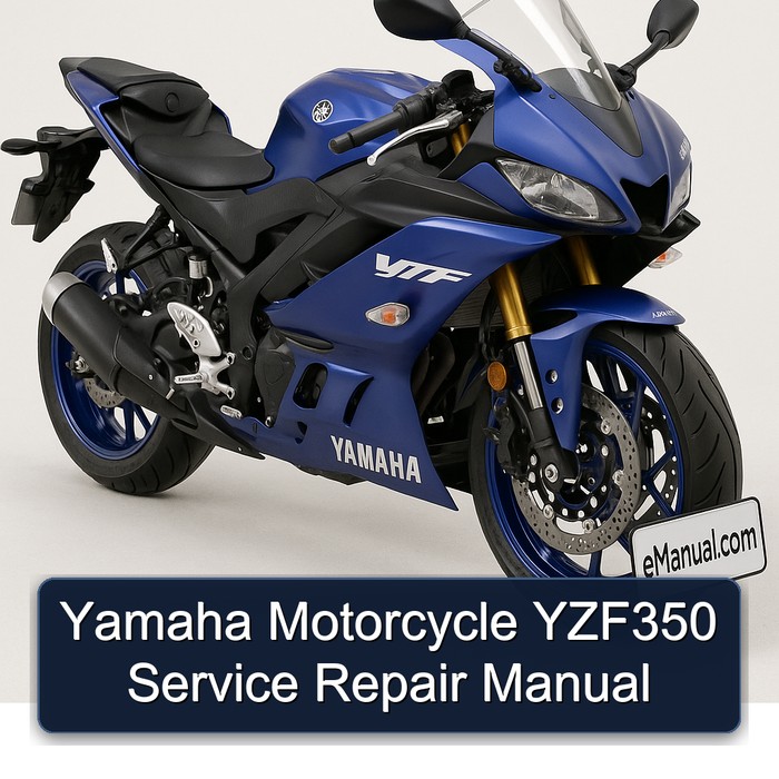 Yamaha Motorcycle YZF350 Service Repair Manual