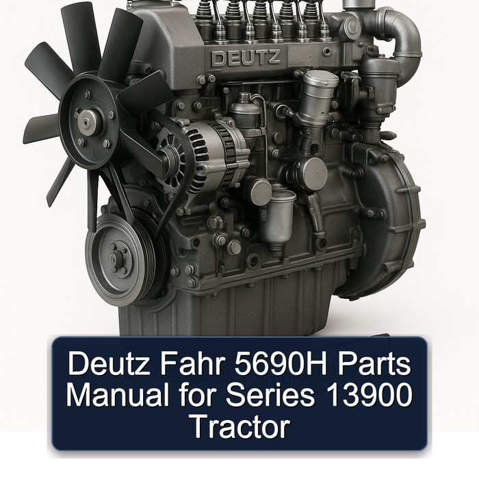 Deutz Fahr 5690H Parts Manual for Series 13900 Tractor