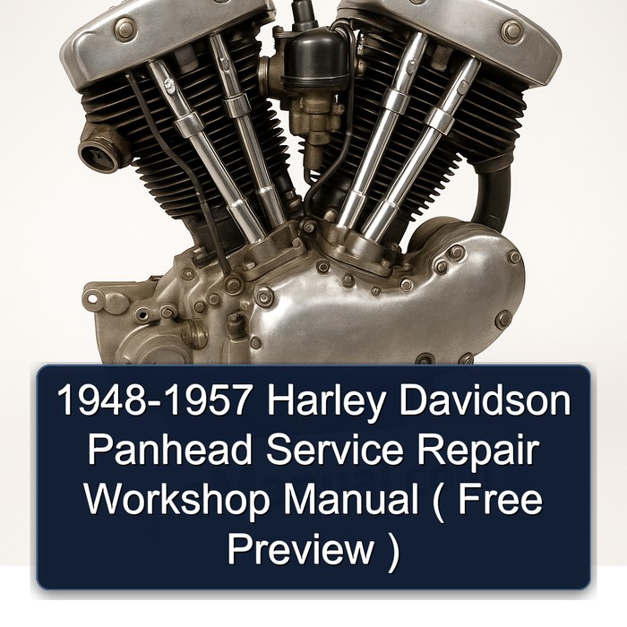 1948-1957 Harley Davidson Panhead Service Repair Workshop Manual ( Free Preview )