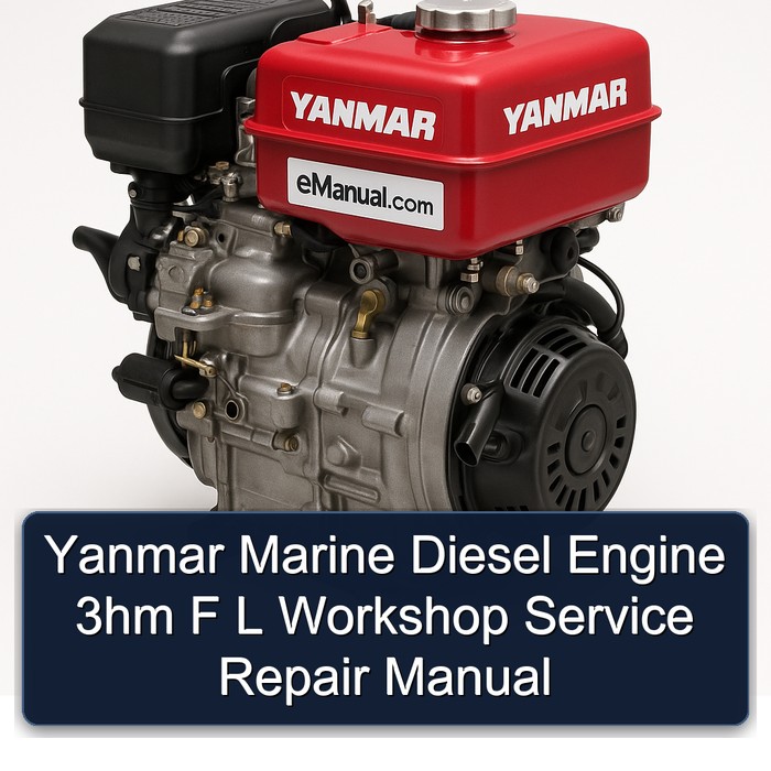 Yanmar Marine Diesel Engine 3hm F L Workshop Service Repair Manual 