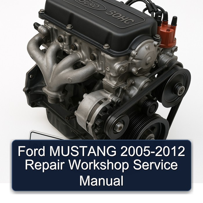Ford MUSTANG 2005-2012 Repair Workshop Service Manual 