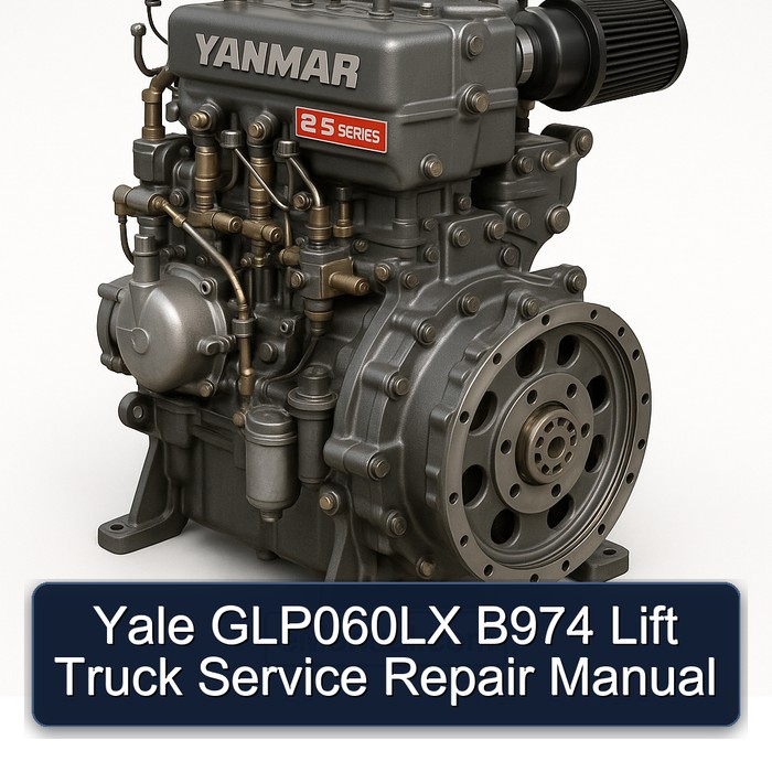 Yale GLP060LX B974 Lift Truck Service Repair Manual 