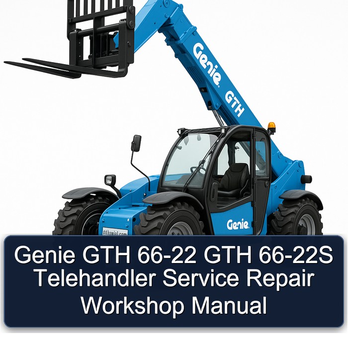 Manual de Servicio y Reparación de la Telescópica Genie GTH 66-22 y GTH 66-22S