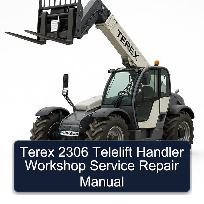 Terex 2306 Telelift Handler Workshop Service Repair Manual 