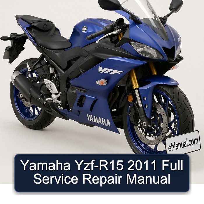 Yamaha Yzf-R15 2011 Full Service Repair Manual
