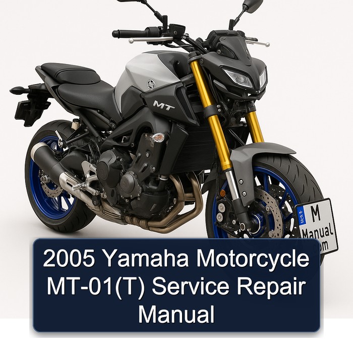 2005 Yamaha Motorcycle MT-01(T) Manual de servicio y reparación