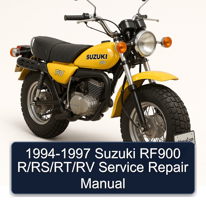 1994-1997 Suzuki RF900 R/RS/RT/RV Manual de servicio y reparación