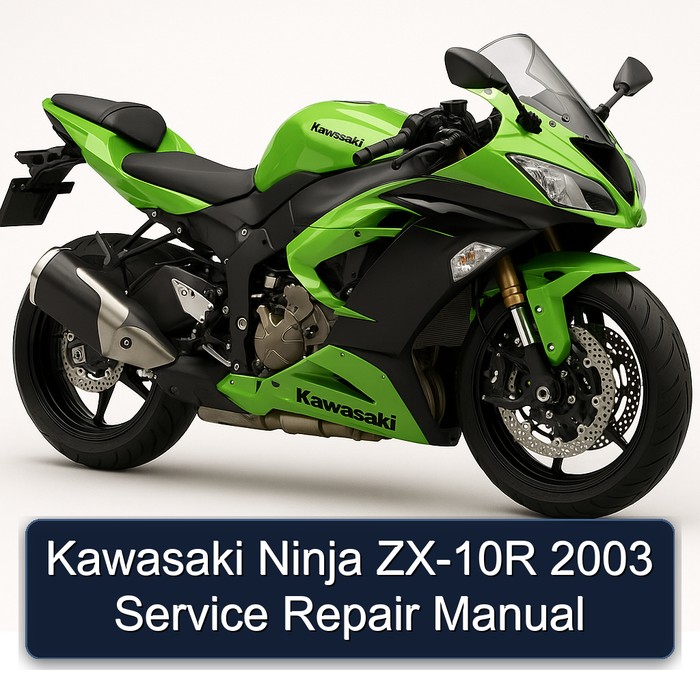 Kawasaki Ninja ZX-10R 2003 Manual de servicio y reparación
