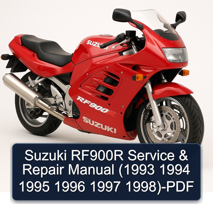 Suzuki RF900R Manual de servicio y reparación (1993 1994 1995 1996 1997 1998)-PDF
