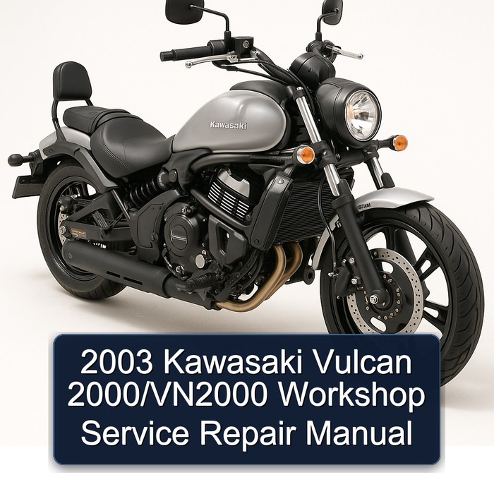 2003 Kawasaki Vulcan 2000/VN2000 Workshop Service Repair Manual