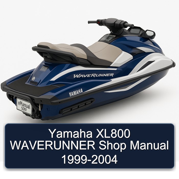 Yamaha XL800 WAVERUNNER Shop Manual 1999-2004