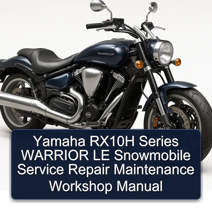 Manual de Servicio y Reparación Yamaha RX10