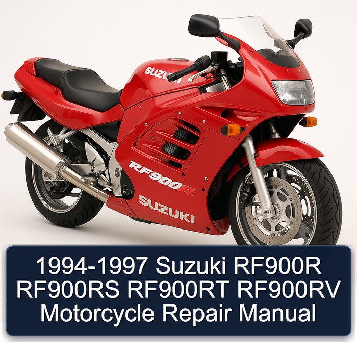 1994-1997 Suzuki RF900R RF900RS RF900RT RF900RV Motorcycle Repair Manual