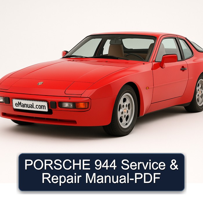 PORSCHE 944 Service & Repair Manual-PDF