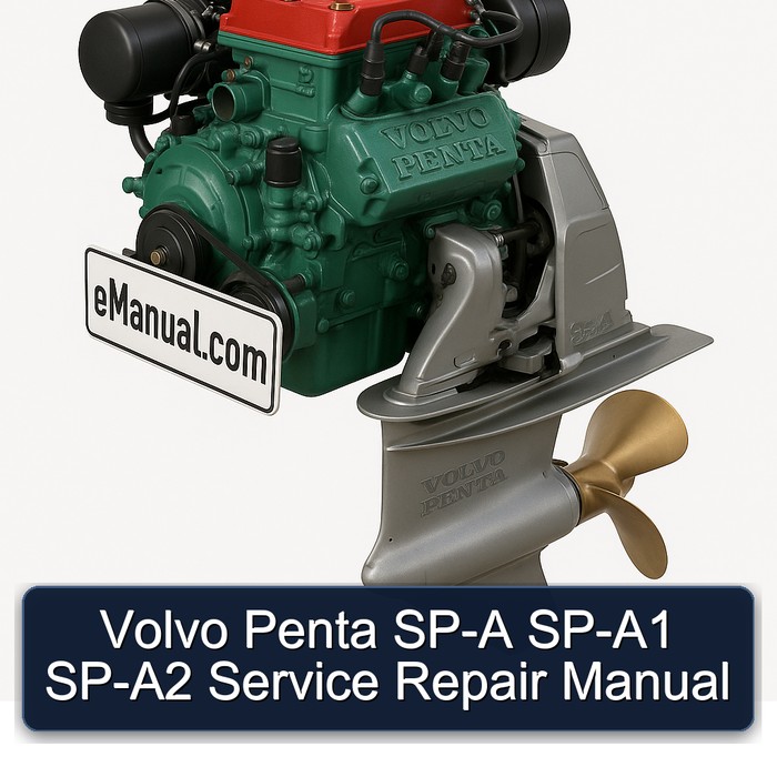 Volvo Penta SP-A SP-A1 SP-A2 Manual de servicio y reparación