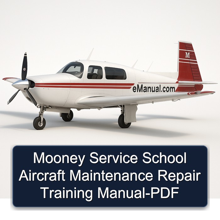 Mooney Service School Aircraft Maintenance Repair Training Manual-PDF