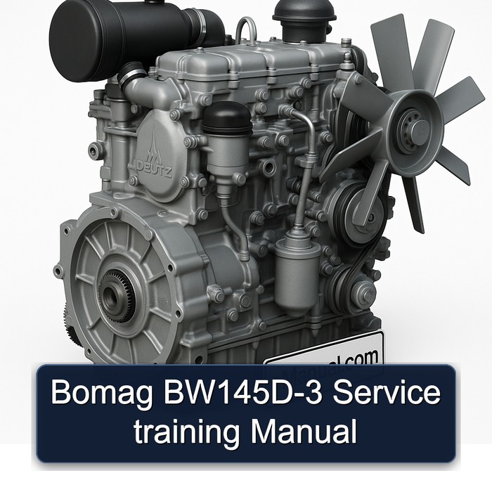 Bomag BW145D-3 Service training Manual