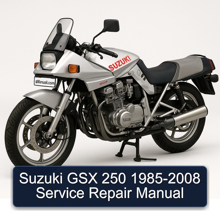 Suzuki GSX 250 1985-2008 Manual de servicio y reparación