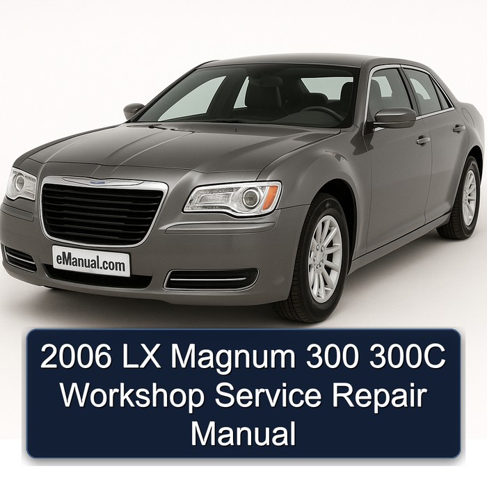 2006 LX Magnum 300 300C Workshop Manual de servicio y reparación