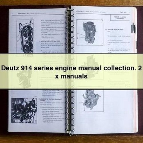 Deutz 914 Series Engine Manual Collection. 2 x Manuals PDF Download