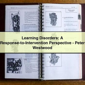 Learning Disorders: a Response-to-Intervention Perspective-Peter Westwood PDF Download