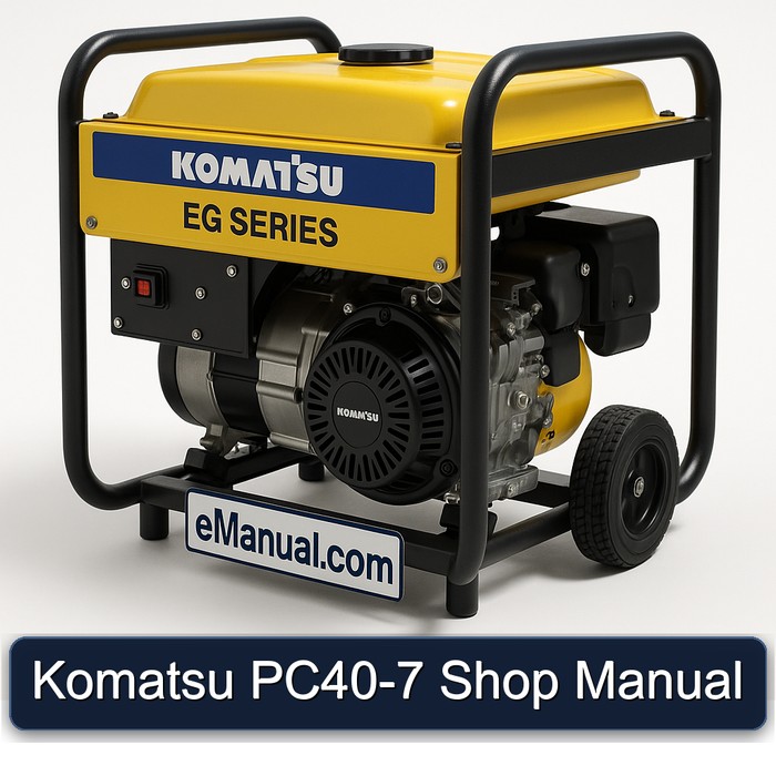 Komatsu PC40-7 Shop Manual