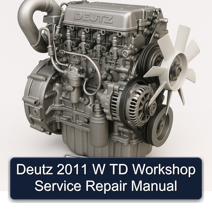 Manual de Servicio y Reparación Deutz 2011 W TD