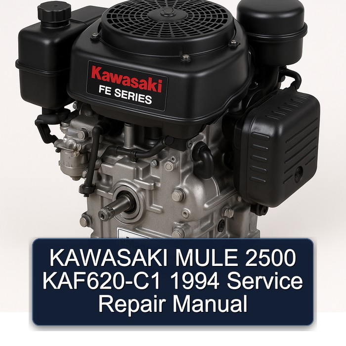 Manual de Reparación Kawasaki Mule 2500 KAF620-C1 1994