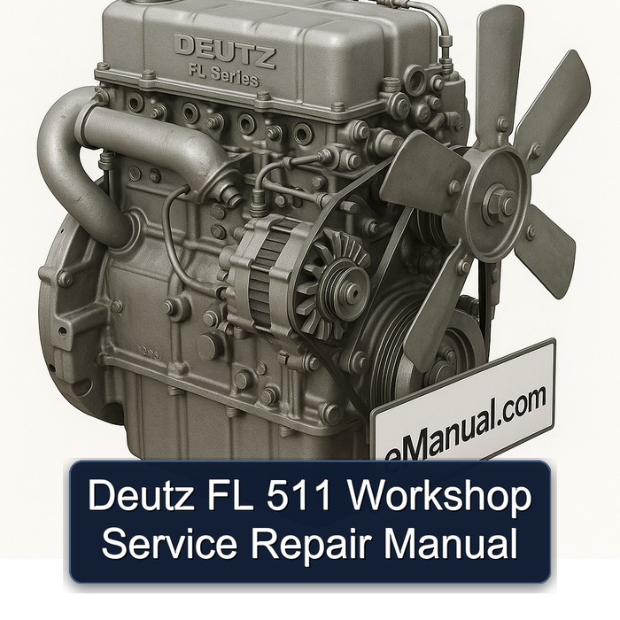 Deutz FL 511 Werkstatt-Reparaturhandbuch