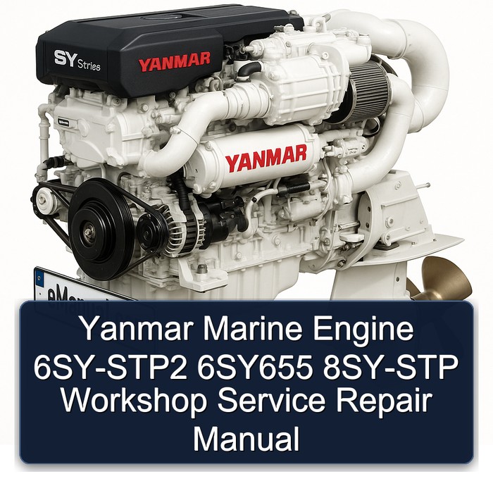 Yanmar Marine Engine 6SY-STP2 6SY655 8SY-STP Workshop Manual de servicio y reparación