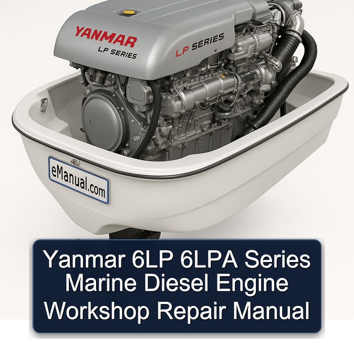 Yanmar 6LP 6LPA Series Marine Diesel Engine Workshop Repair Manual