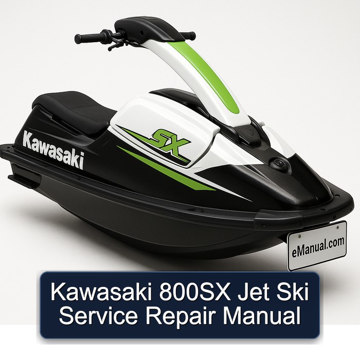 Kawasaki 800SX Jet Ski Service Repair Manual 