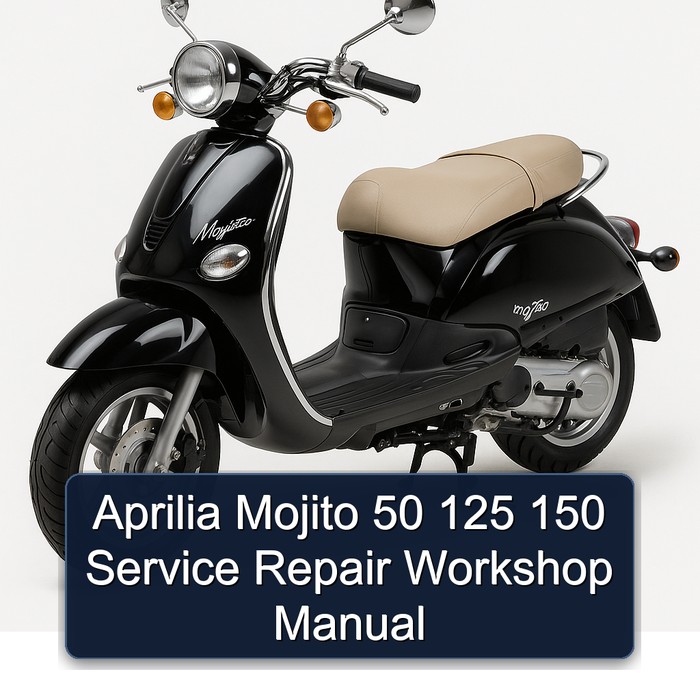 Aprilia Mojito 50 125 150 Service Repair Workshop Manual