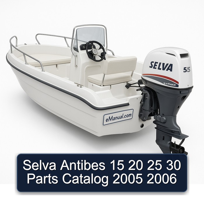 Selva Antibes 15 20 25 30 Parts Catalog 2005 2006