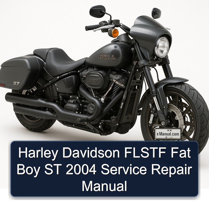 Harley Davidson FLSTF Fat Boy ST 2004 Manual de servicio y reparación
