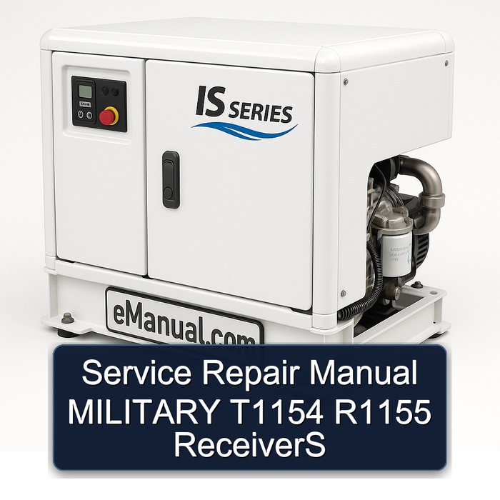 Manual de servicio y reparación MILITARY T1154 R1155 ReceiverS