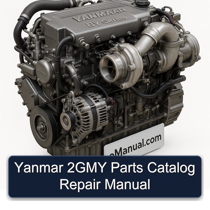 Yanmar 2GMY Parts Catalog Repair Manual 