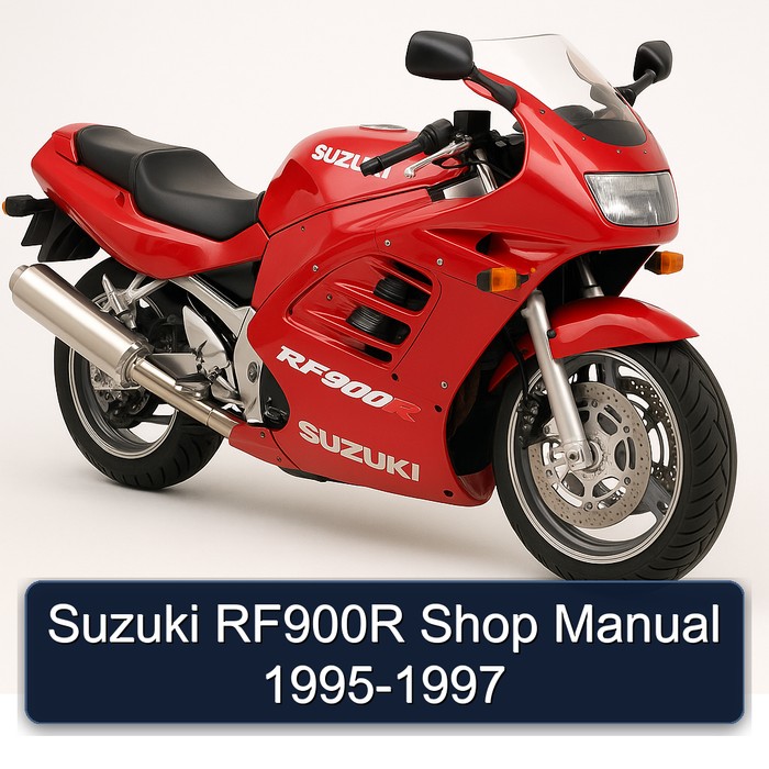 Suzuki RF900R Shop Manual 1995-1997