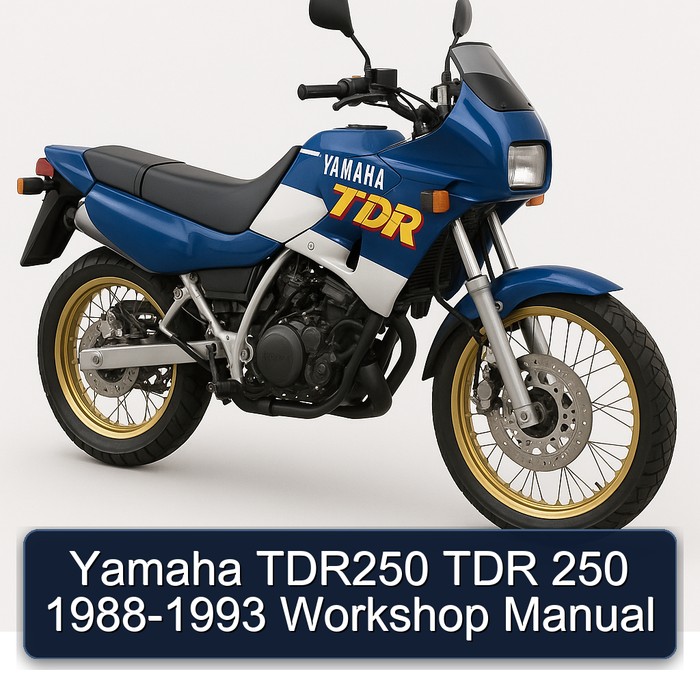 Yamaha TDR250 TDR 250 1988-1993 Workshop Manual
